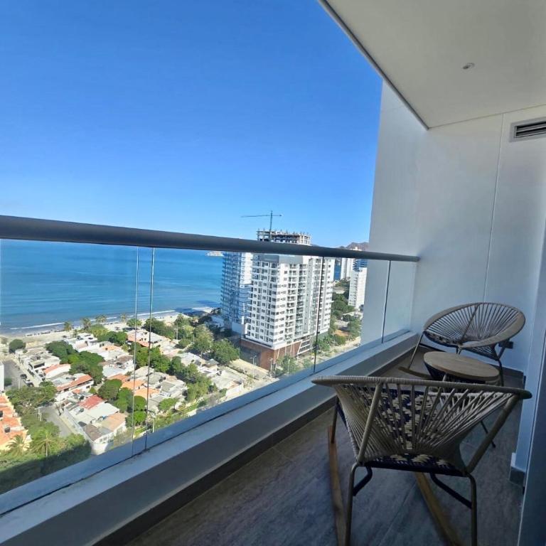 Apartamento a una cuadra de la playa piso 19 - Apartamento de 2 dormitorios - 15
