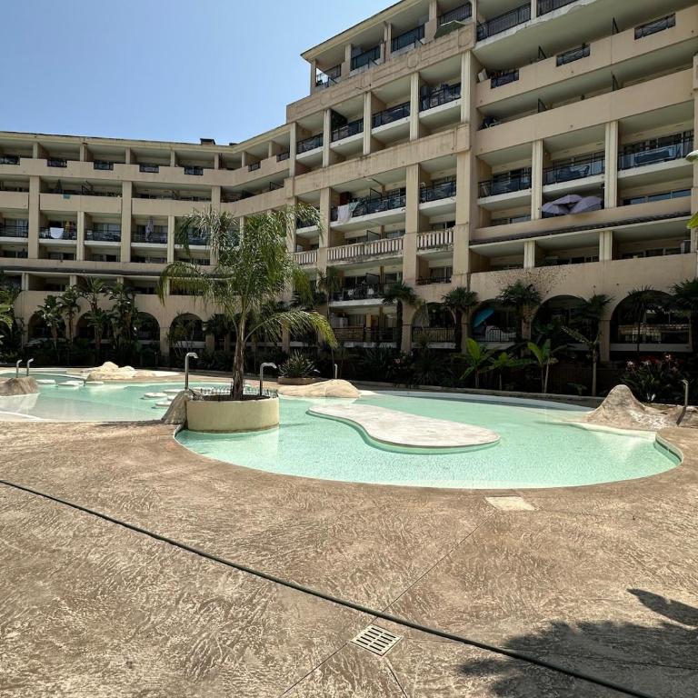 Studio avec terrasse, piscine, accès direct plage - Appartement 1 Chambre - 8