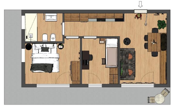 Al Cervo Luxury Apartments - Appartamento Standard con 2 Camere da Letto - 11