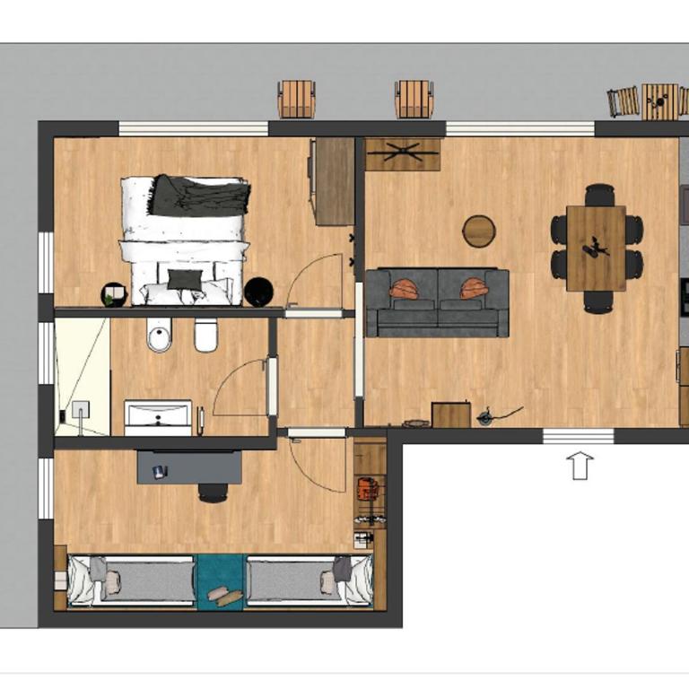 Al Cervo Luxury Apartments - Appartamento Superior con 2 Camere da Letto - 24