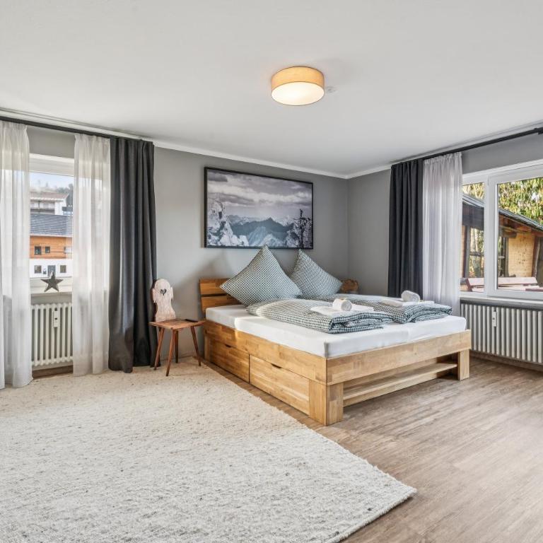 JausZeit - 2 Schlafzimmer - inkl Oberstaufen Plus - Apartment mit 2 Schlafzimmern und Bergblick - 7