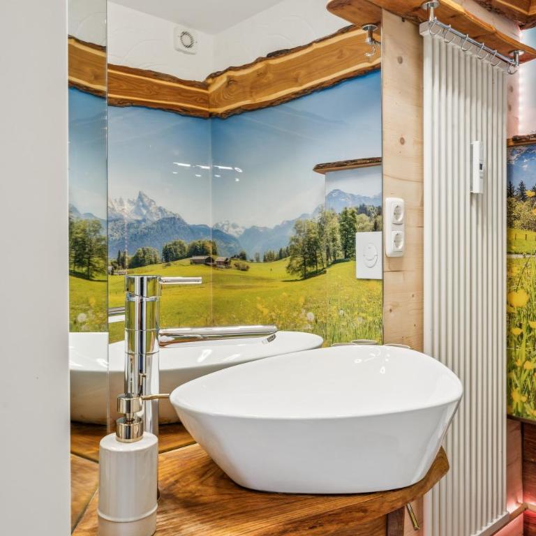 JausZeit - 2 Schlafzimmer - inkl Oberstaufen Plus - Apartment mit 2 Schlafzimmern und Bergblick - 12