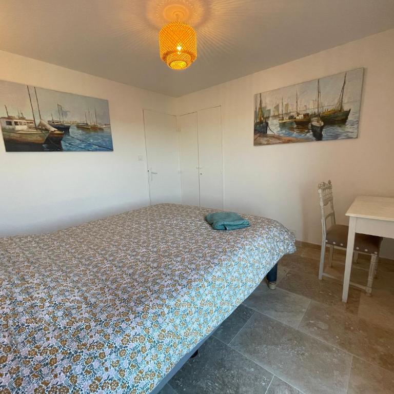 Vue mer incroyable, piscine, tennis et accès plage - 3 chambres - Apartment mit 3 Schlafzimmern und Hafenblick - 20