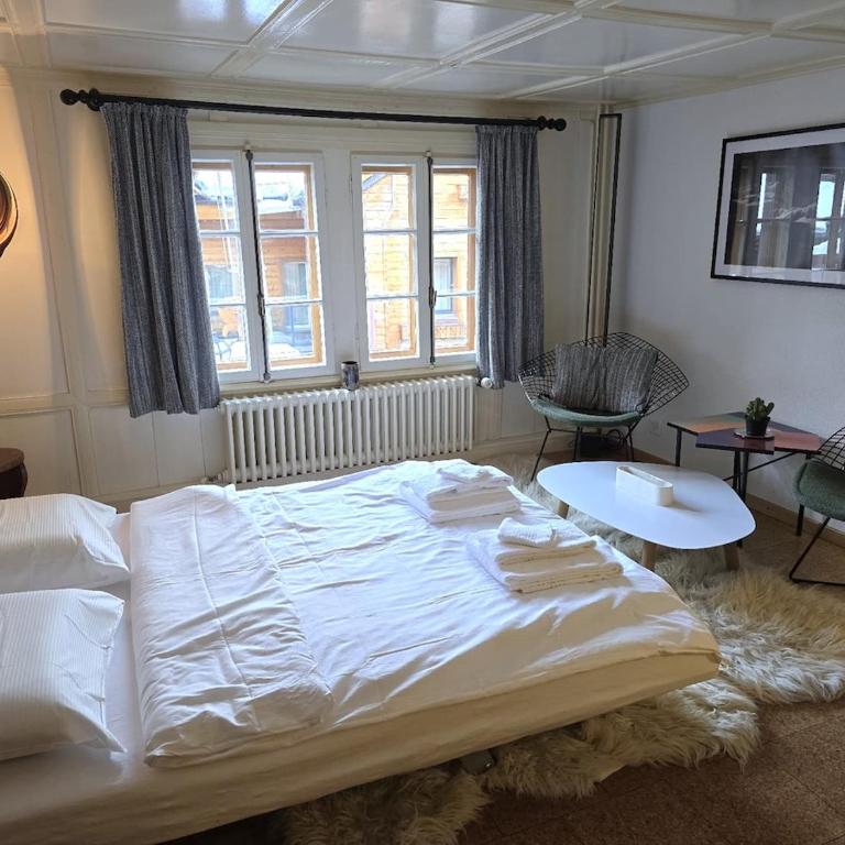 Heimatkunst 02, klassisches Walliser Chalet, teilrenoviert, zentral - Apartment mit 1 Schlafzimmer - 32