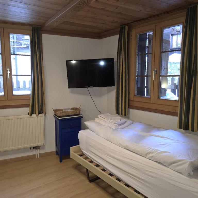 Heimatkunst 02, klassisches Walliser Chalet, teilrenoviert, zentral - Apartment mit 1 Schlafzimmer - 34