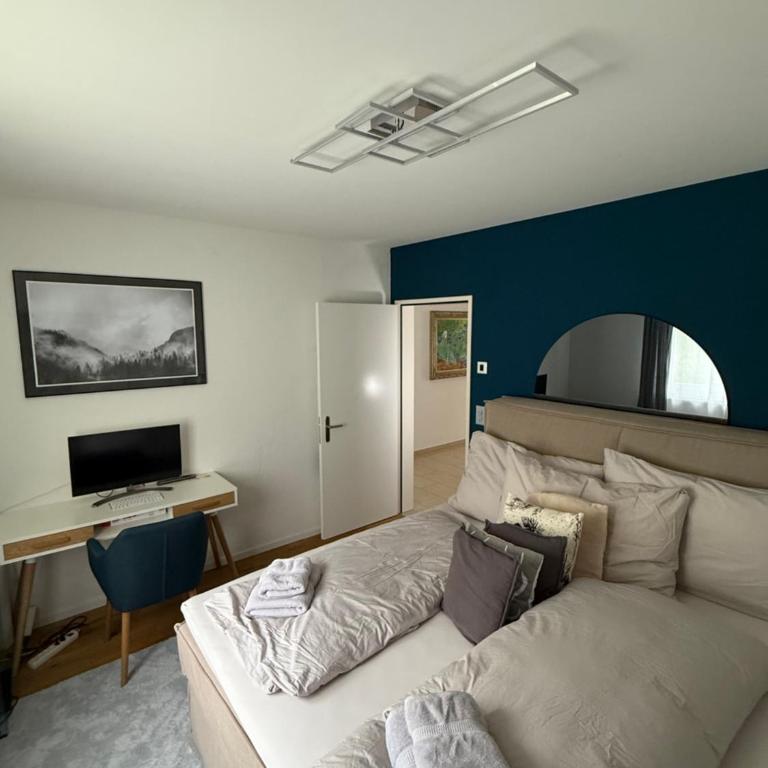 165 qm moderne 4 Zimmer Wohnung mit Bergsicht - Piz Alpina - Apartment mit 3 Schlafzimmern - 9