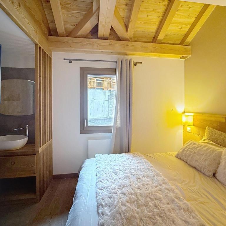 LA TANIÈRE DES OURSONS - Appartement duplex NEUF 9-10 pers vue pistes avec garages - Four-Bedroom Luxury Apartment - 14