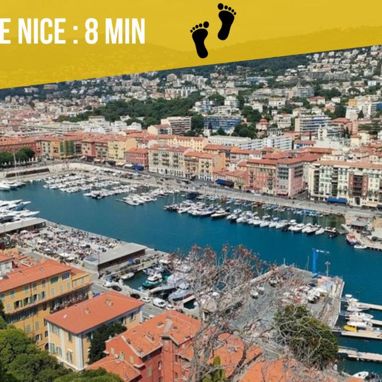 Le Balcon d'Azur - proche Port et gare Nice Riquier - Appartement 2 Chambres - 43