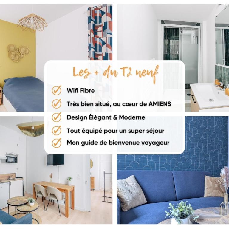 Confort et Design-Prés de la Cathédrale - Appartamento con 1 Camera da Letto - 1