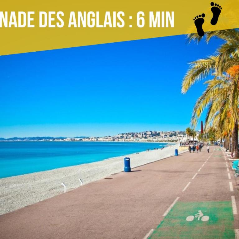 Le Nid de Magnan - 6min plage et transport - mezzanine - Appartement 2 Chambres - 25
