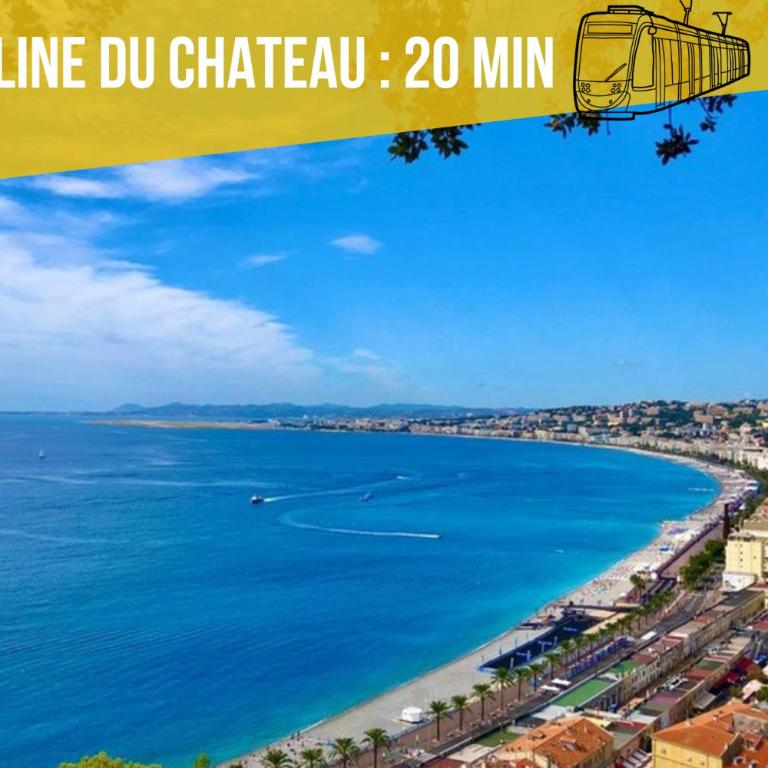 Le Cocon Niçois - 5min tramway et plage - Appartement 1 Chambre - 24