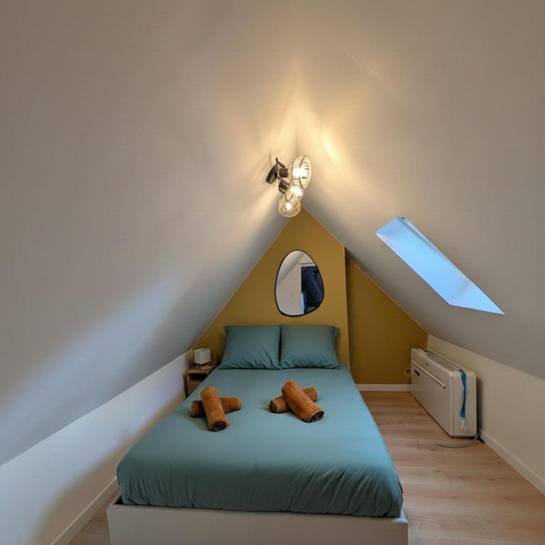 Le Bleu Urbain Logement Chic en Centre-Ville - Appartement 2 Chambres - 5