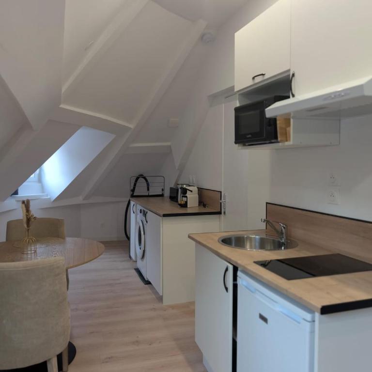 Le Bleu Urbain Logement Chic en Centre-Ville - Appartement 2 Chambres - 8