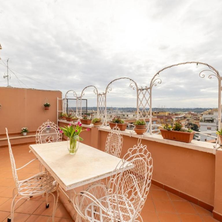 Delightful attic with terrace-Caffarella - Appartamento con 1 Camera da Letto - 1