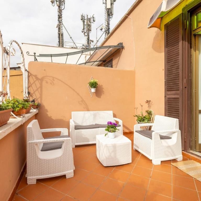 Delightful attic with terrace-Caffarella - Appartamento con 1 Camera da Letto - 27