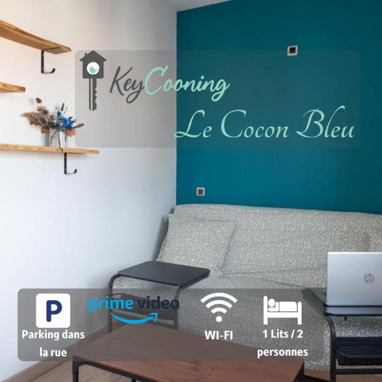 Le Cocon Bleu - Appartamento con 1 Camera da Letto - 1