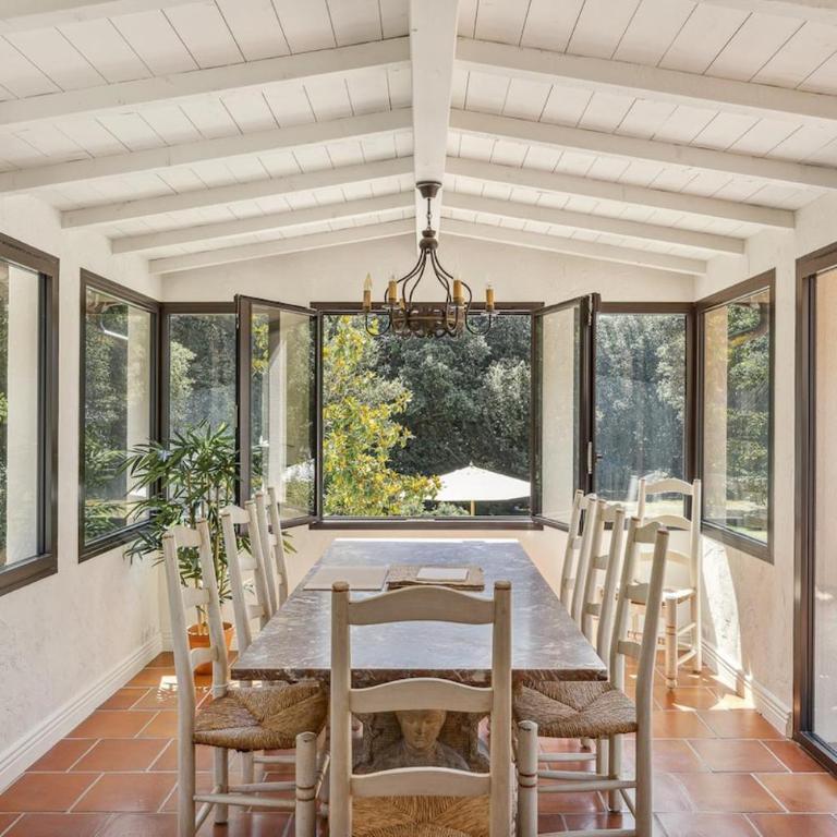 Superbe villa de 5 suites, climatisation, piscine, tennis, hauteurs de St Paul - Villa - 4