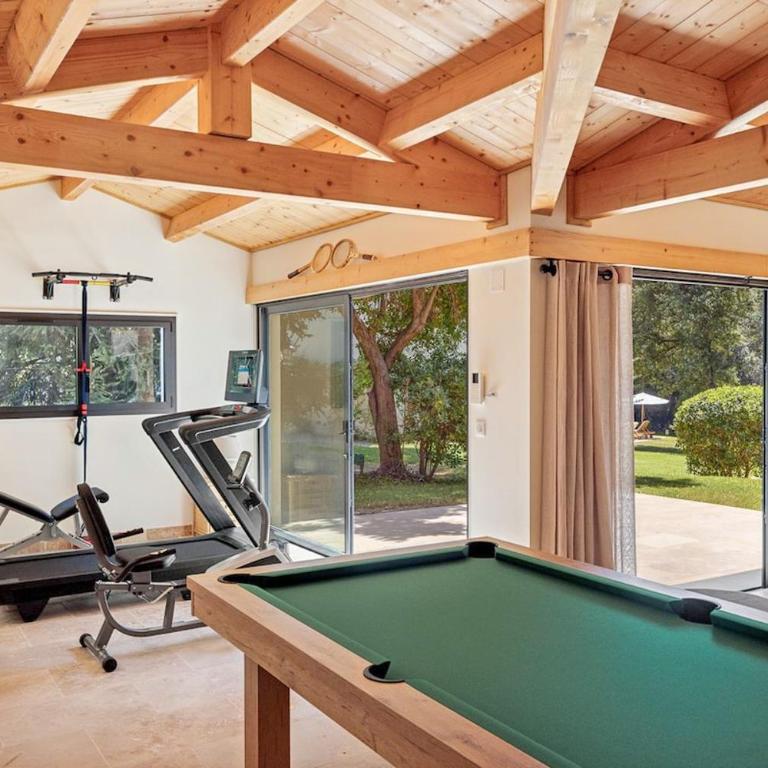 Superbe villa de 5 suites, climatisation, piscine, tennis, hauteurs de St Paul - Villa - 53