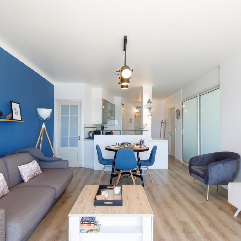 Juan les pins Vue sur lAzur - Apartment mit Meerblick - 9