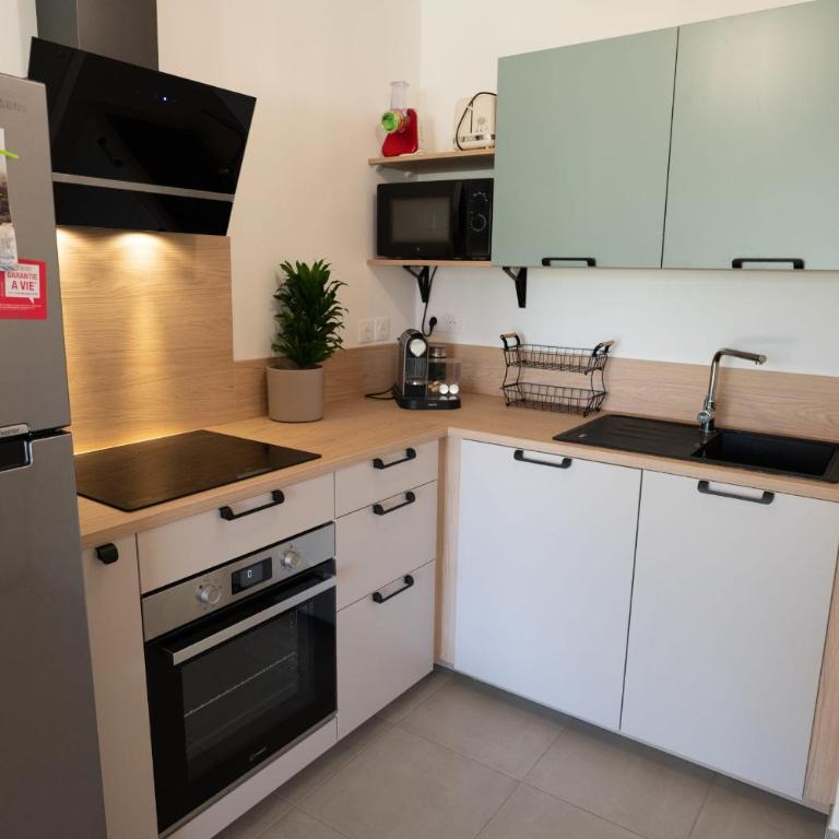 Riboleys - Grand T3 moderne à 100m de la mer - Appartement 3 Chambres - 6