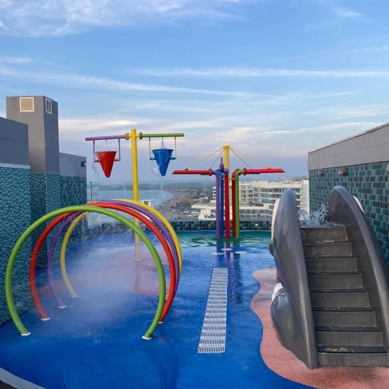 Apartamento con salida privada a la playa en Morros, Cartagena - One-Bedroom Apartment - 26