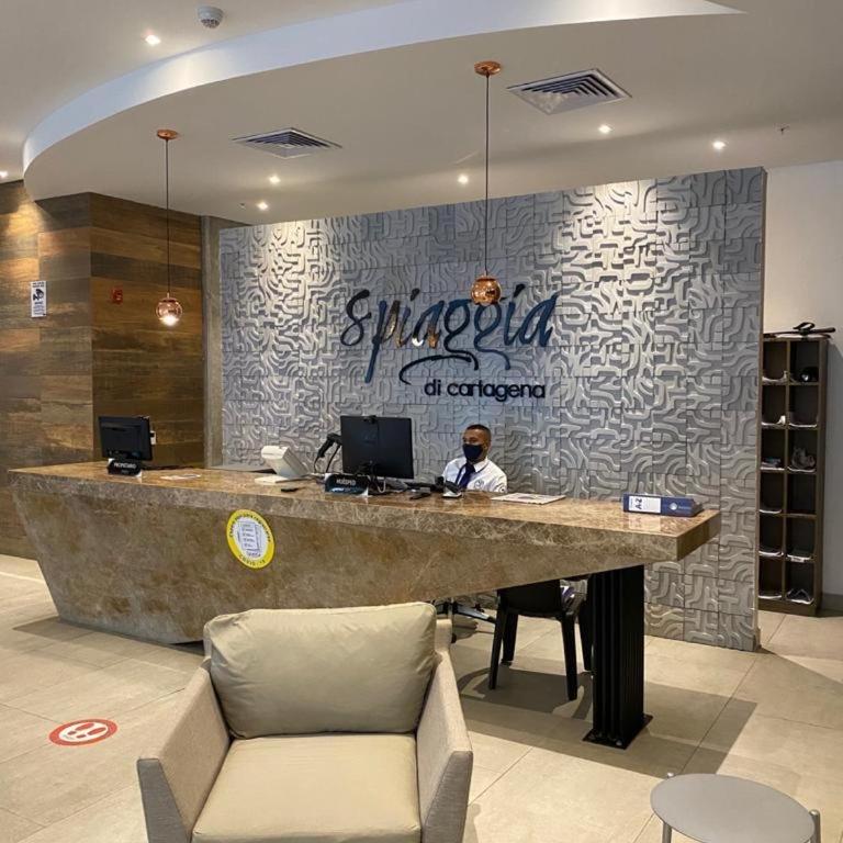 Apartamento con salida privada a la playa en Morros, Cartagena - One-Bedroom Apartment - 17