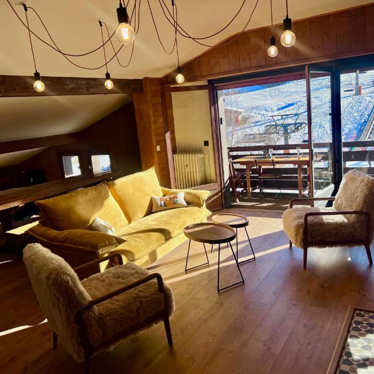 Megève 105 m2 ensoleillé rénové au pied des pistes - Appartamento con 3 Camere da Letto e Vista Montagna - 5