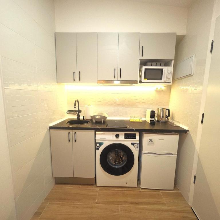 103 Cozy & Charm Studio in Villaverde Alto 15 Min Madrid Center - Apartamento de 1 dormitorio - 4