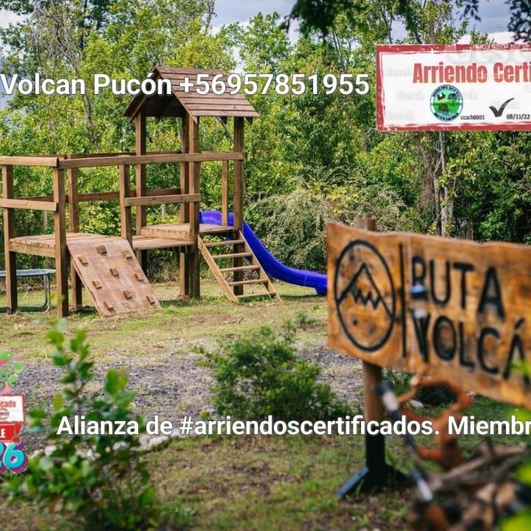 Cabañas Ruta Volcán Pucon - Two-Bedroom House - 9
