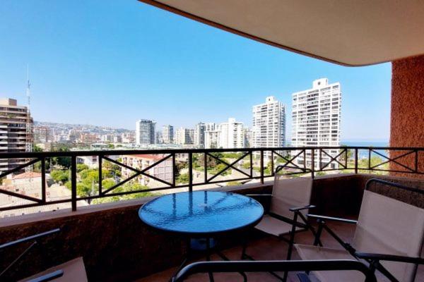 Viña del Mar! 2 habitaciones, 5 personas, Vista al Mar - Two-Bedroom Apartment - 7