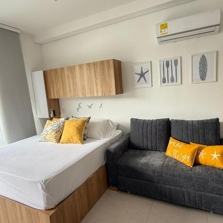 Elegancia y Confort en Santa Marta ApartaSuite en Pozos Colorados - One-Bedroom Loft Apartment with Balcony - 6