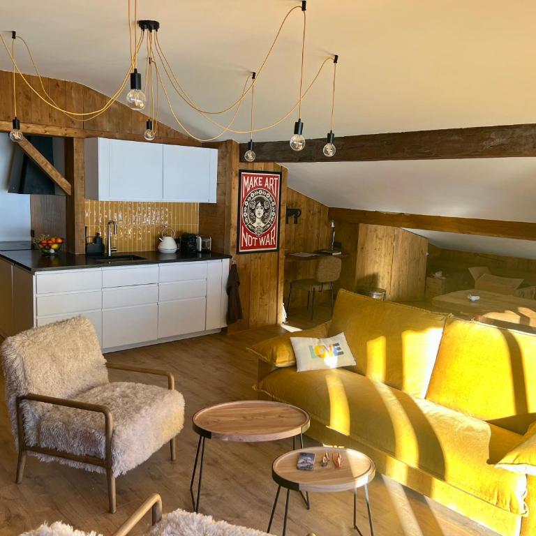 Megève 105 m2 ensoleillé rénové au pied des pistes - Appartamento con 3 Camere da Letto e Vista Montagna - 3
