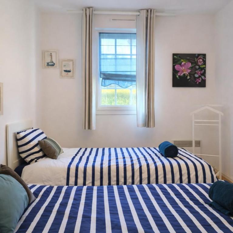Le Jardin Fleuri, Superbe F3, Terrasse vue mer, Piscine et Tennis - Apartment mit 2 Schlafzimmern - 14