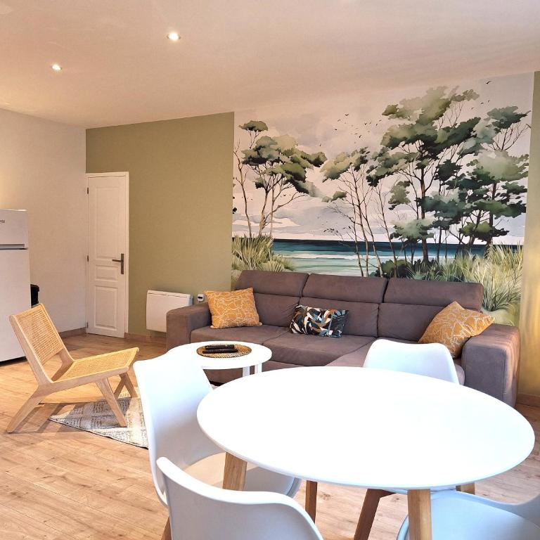 Balnéo hyper centre, Calme, Equipé, Proche gare, Wifi - One-Bedroom Apartment with Spa Bath - 8