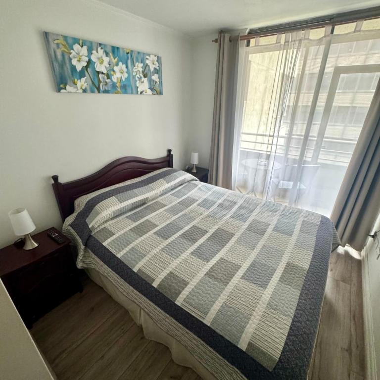 Departamento Céntrico Santiago, cama matrimonial - One-Bedroom Apartment - 4