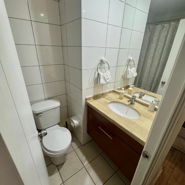 Departamento Céntrico Santiago, cama matrimonial - One-Bedroom Apartment - 6