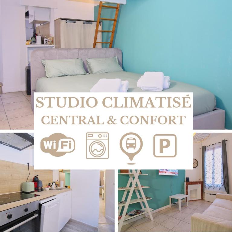 Cocon climatisé Avignon - Centre historique et gare - Apartment mit 1 Schlafzimmer - 1