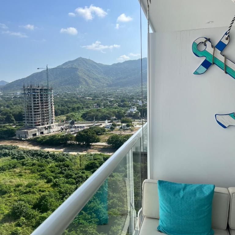Apartaestudio con hotel y playa - One-Bedroom Apartment - 6