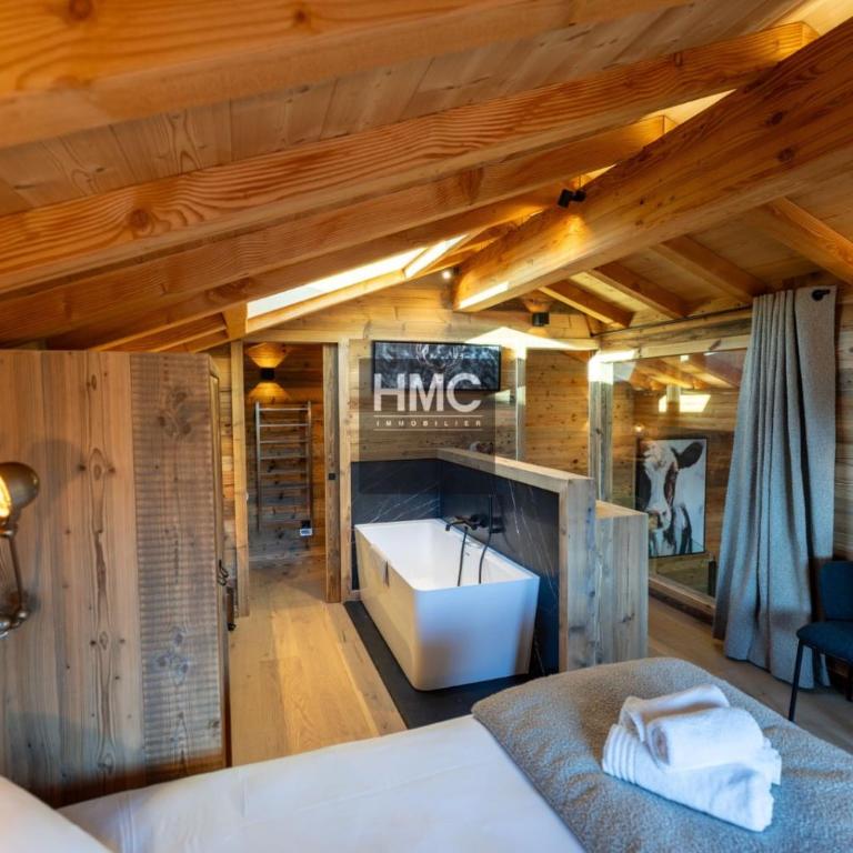 Bliss luxe pyrénéen jacuzzi et vue montagne - Chalet - 13