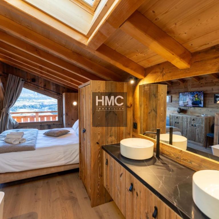 Bliss luxe pyrénéen jacuzzi et vue montagne - Chalet - 14