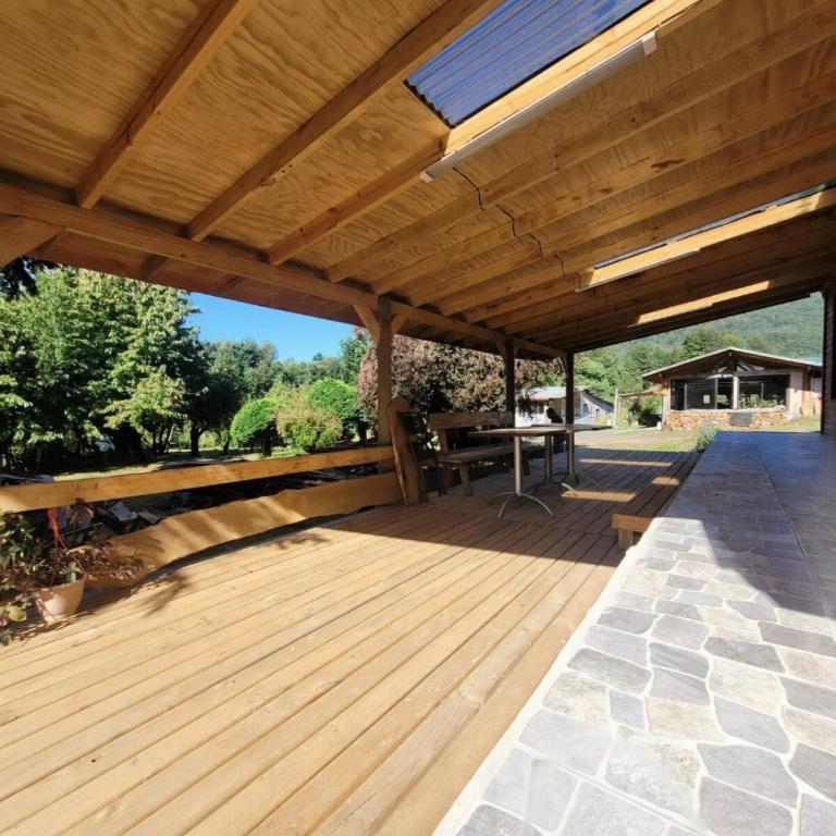 Cabaña en Caburgua Parcela Ibarra - Three-Bedroom House - 6