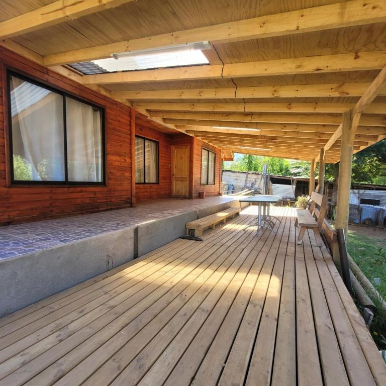 Cabaña en Caburgua Parcela Ibarra - Three-Bedroom House - 14