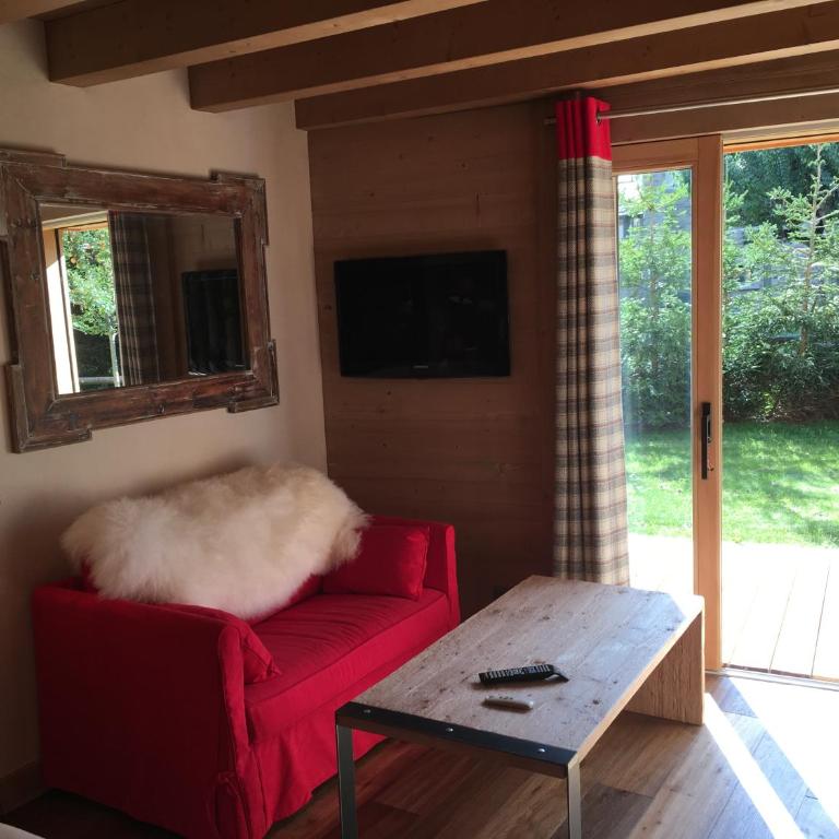Chalet Mine de rien - Deluxe Double or Twin Room with Garden View - 2