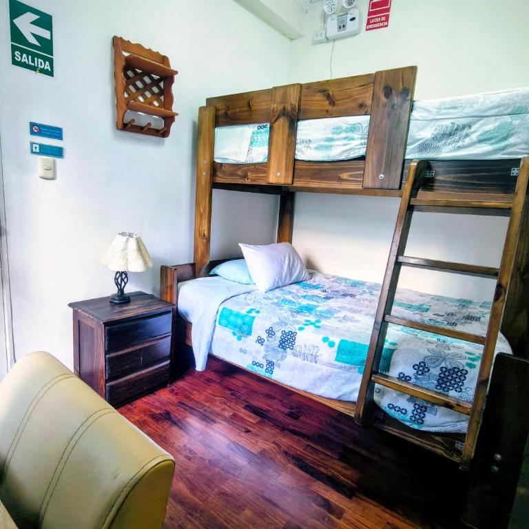 La Casona Azul - Habitación Doble - 2 camas - 2