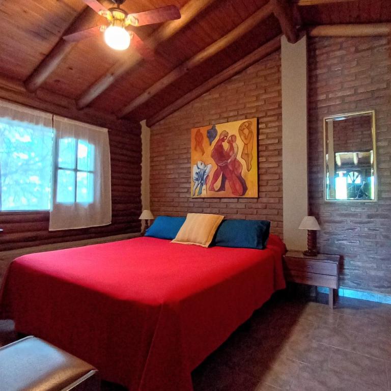 Cabaña de troncos en Nono, Córdoba - One-Bedroom Chalet - 15