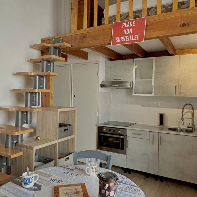 Appartement T2 climatisé avec mezzanine, loggia et accès direct à la plage - FR-1-529-26 - Appartamento - 10