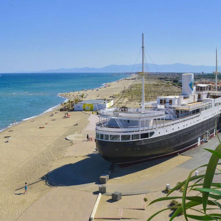 Charmante maison climatisée avec terrasse, parking privé à 600m de la plage, pour 6 personnes - FR-1-529-46 - Ferienhaus - 16