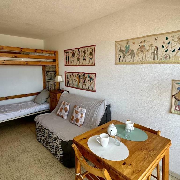 Studio agréable avec terrasse, accès plage, parking privatif - FR-1-529-125 - Studio - 5