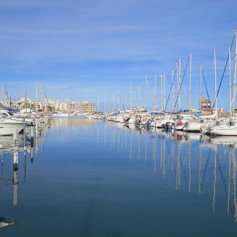 Appartement T2 au Barcarès, accés plage, terrasse, parking, WiFi, pour 4 personnes - FR-1-529-133 - Apartment - 12