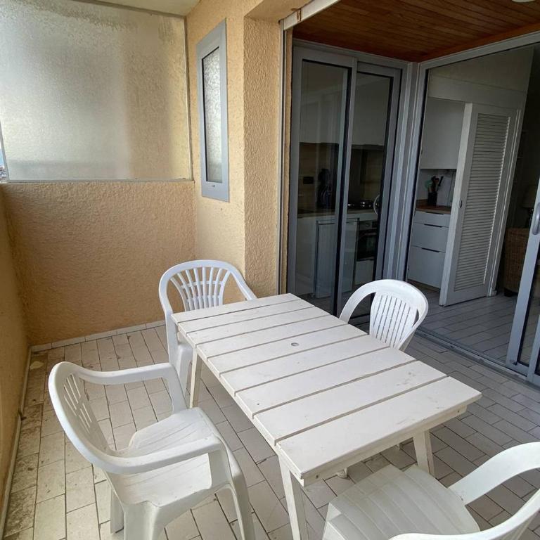 T2 traversant moderne à Canet Plage - 4 pers, loggia vue mer - FR-1-696-118 - Appartement - 9